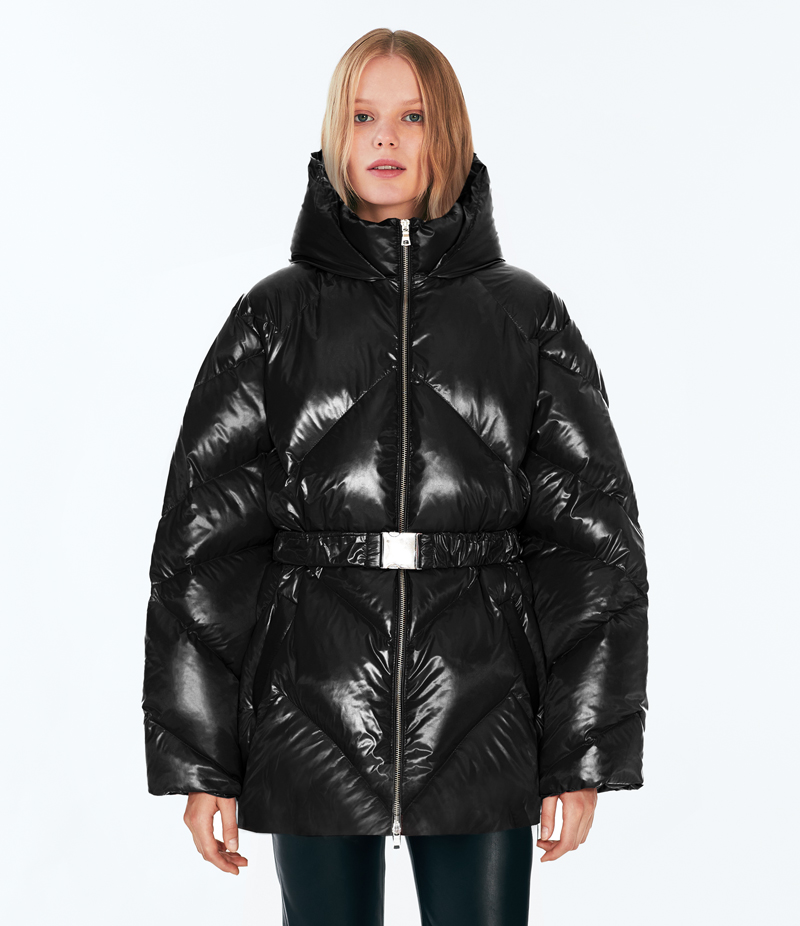 Down puffer “Leia” black – MARCHI store