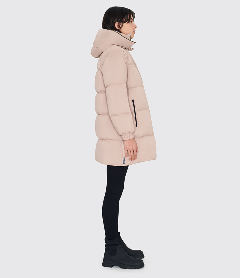allsaints ester puffer